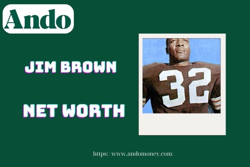 What is Jim Brown's net assets in 2025