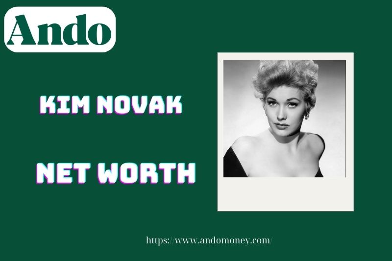 What is Kim Novak's net assets in 2025