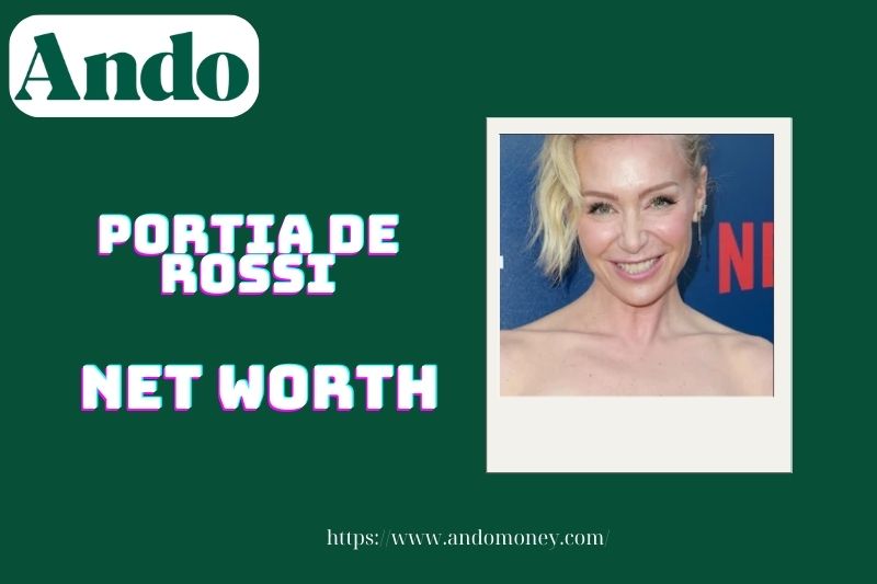 What is the net assets of Portia de Rossi in 2025