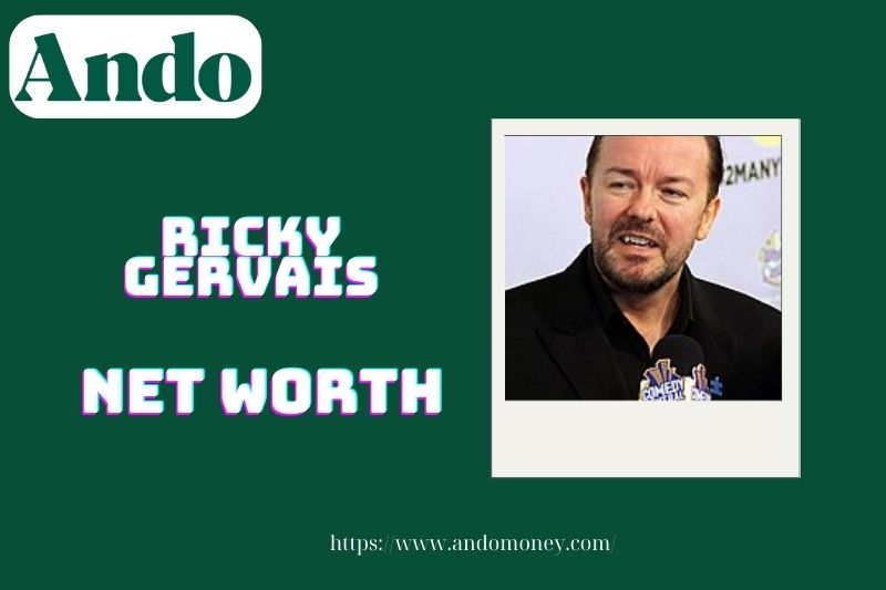 What is Ricky Gervais's net assets in 2025