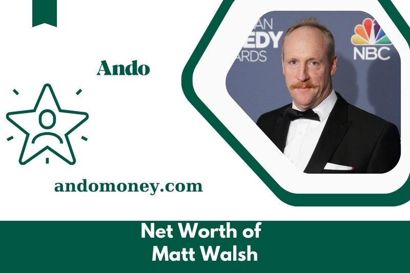 What is Matt Walsh's net assets in 2025