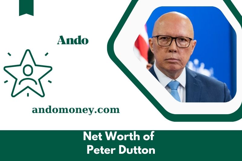 What is Peter Dutton's assets in 2025?