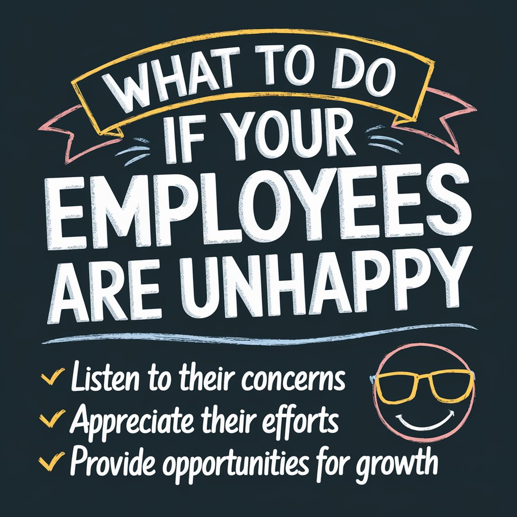 What to Do If Your Employees Are Unhappy