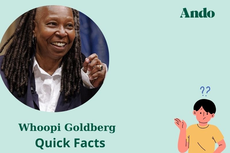 Whoopi Goldberg fast facts