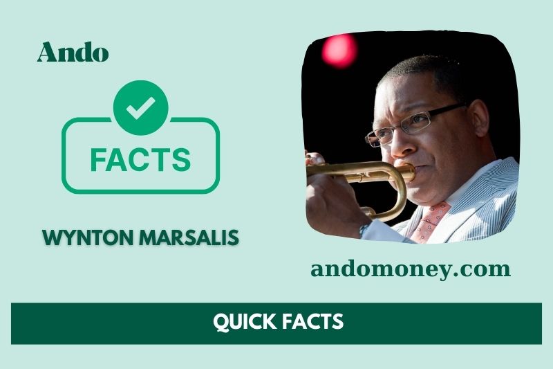 Wynton Marsalis fast facts