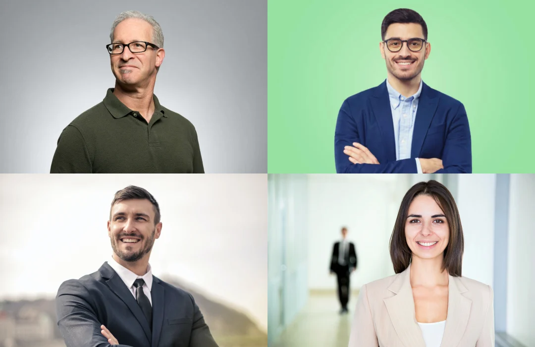 How to choose your headshot background for your new job