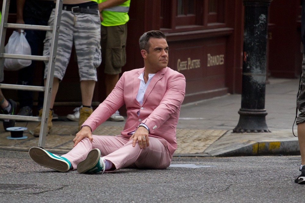 London, August 16: Robbie, Williams, Records, The, Music, Video