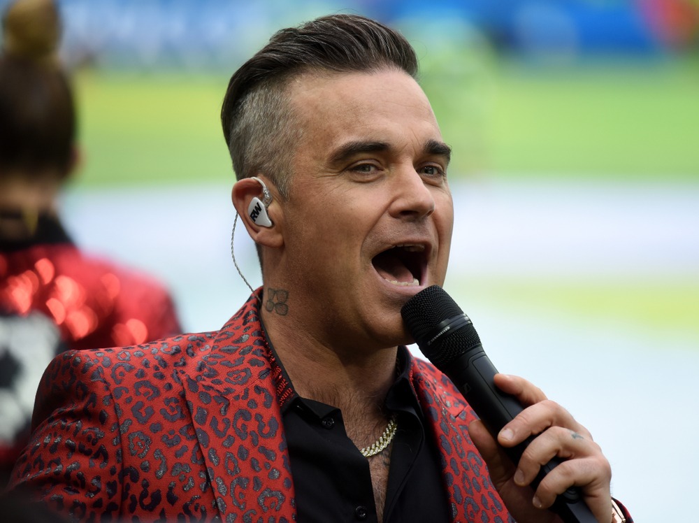 Moscow ,, Russia, June 14, 2018., British, singer, Robbie, Williams