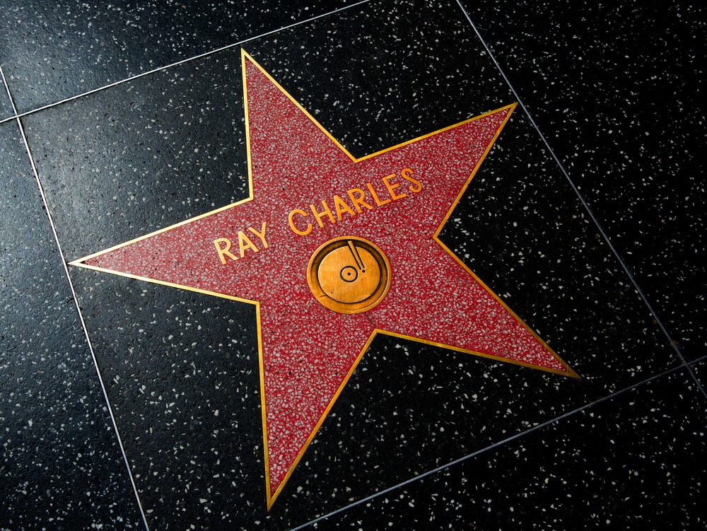 Hollywood ,, California, April 12, 2013 :, Ray, Charles, Star, On