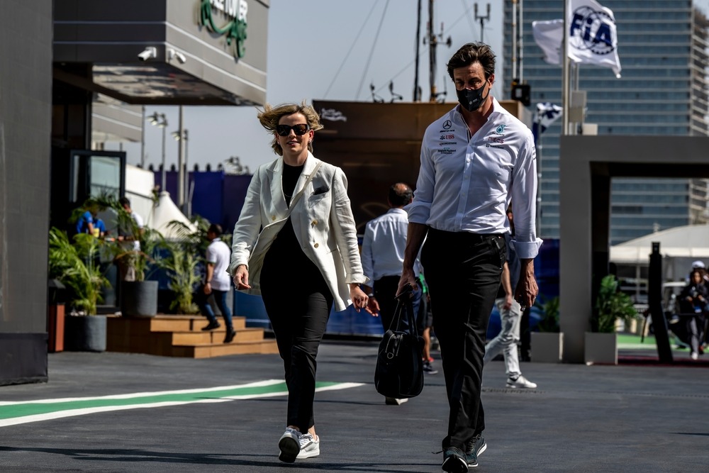 Jeddah ,, Saudi, Arabia ,, March 26th, 2022: Toto, Wolff, AT