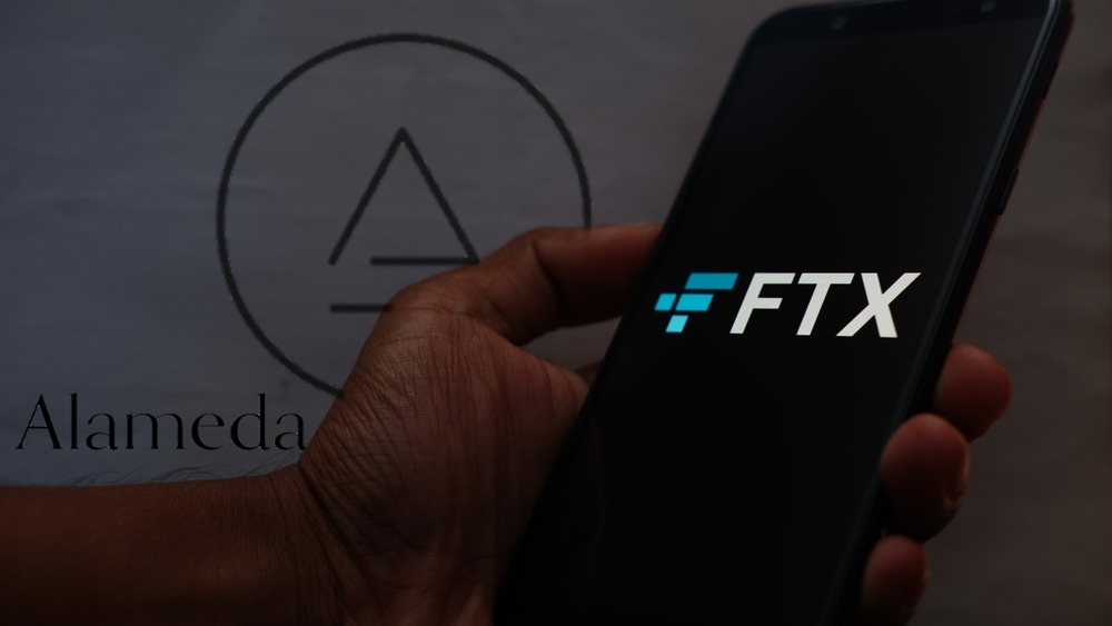 Jakarta ,, Indonesia, November 11,2022: FTX and Alameda, Research, Logo