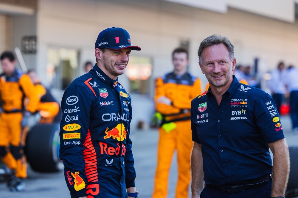 Suzuka, Circuit ,, Mie ,, Japan, September 24, 2023;, Max, Verstappen and Christian, Horner