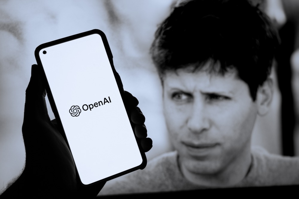 Brooklyn ,, NY ,, USA, 11.22.20: Sam, Altman and, The, Openaai, Logo