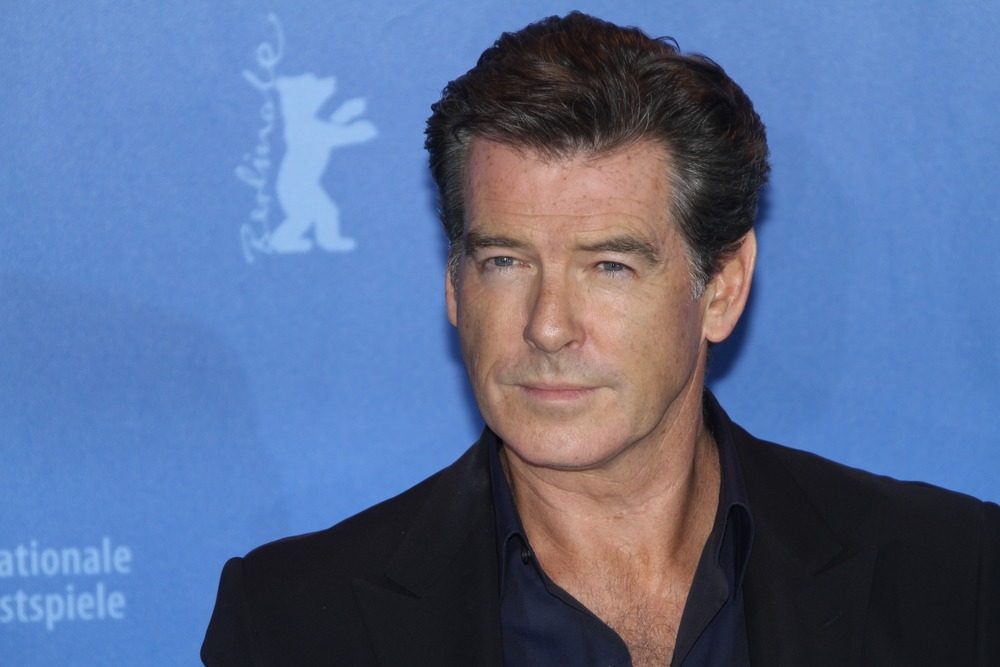 Berlin ,, 12th February:, actor, Pierce, Brosnan, visited, the 'Ghost