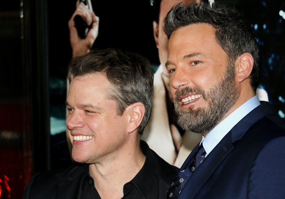 Matt, Damon and Ben, Affleck, AT, The, Los, Angeles, Premiere