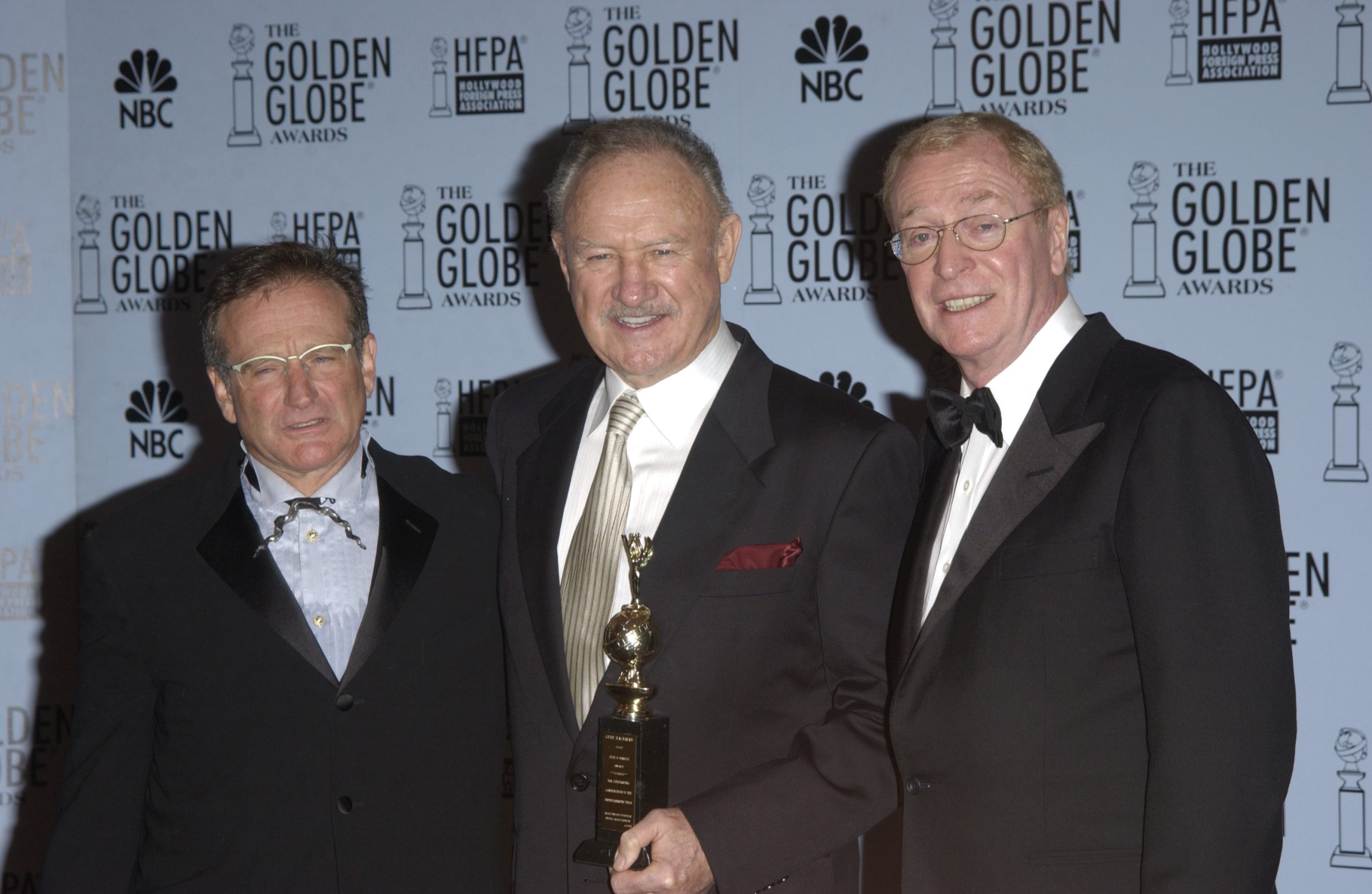 Robin, Wiliams (left), Gene, Hackman &, Michael, Caine, AT, the