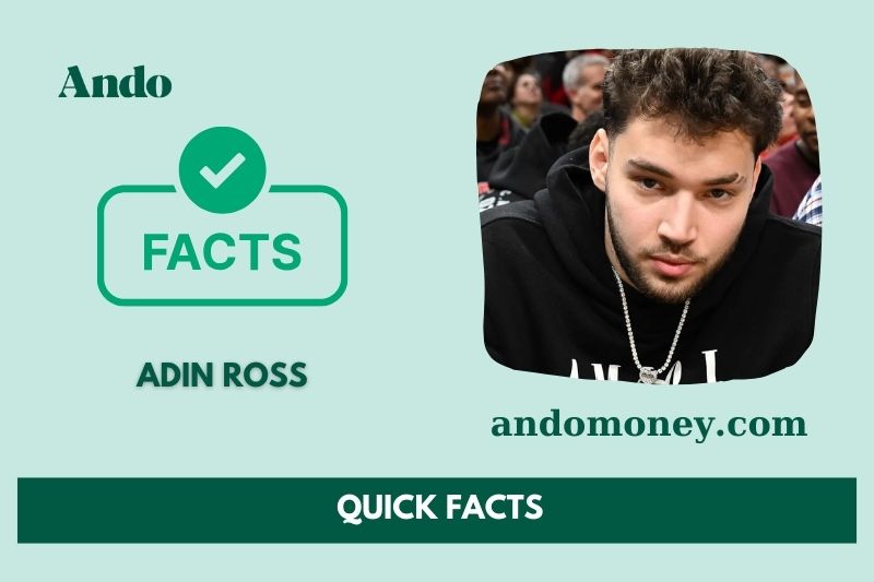 Adin Ross fast facts