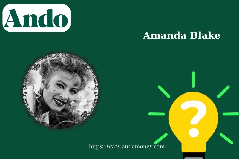 Amanda Blake Fast Facts