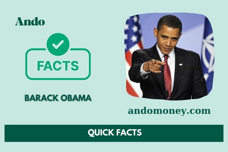 Barack Obama fast facts