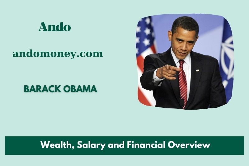 Barack Obama fortune, salary and financial overview