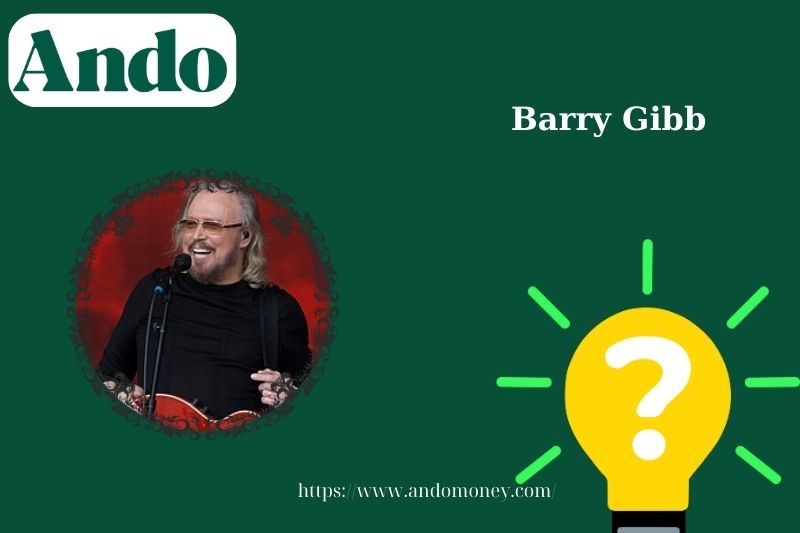 Barry Gibb fast facts