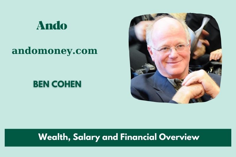 Ben cohen assets, salary and financial overview