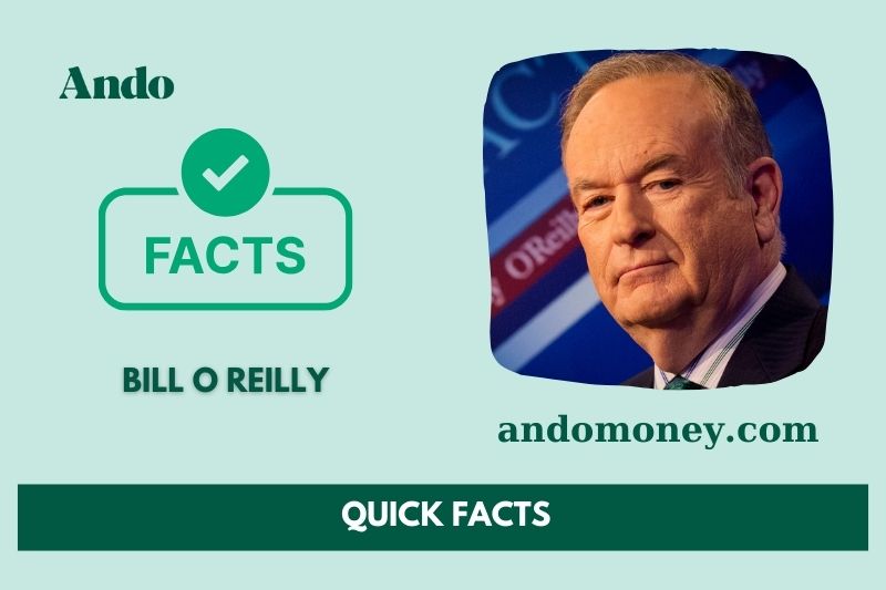 Bill o Reilly fast facts