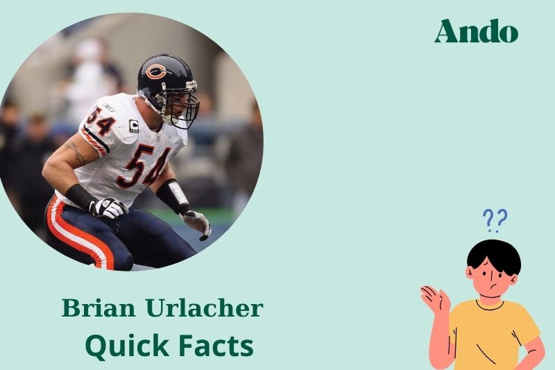 Brian Urlacher fast facts