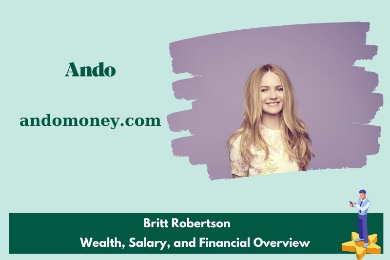 Britt Robertson fortune, salary and financial overview