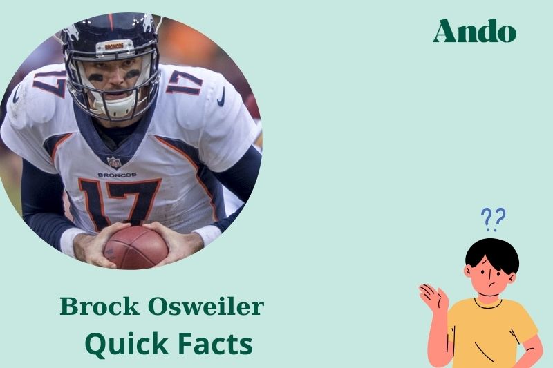 Brock Osweiler fast facts