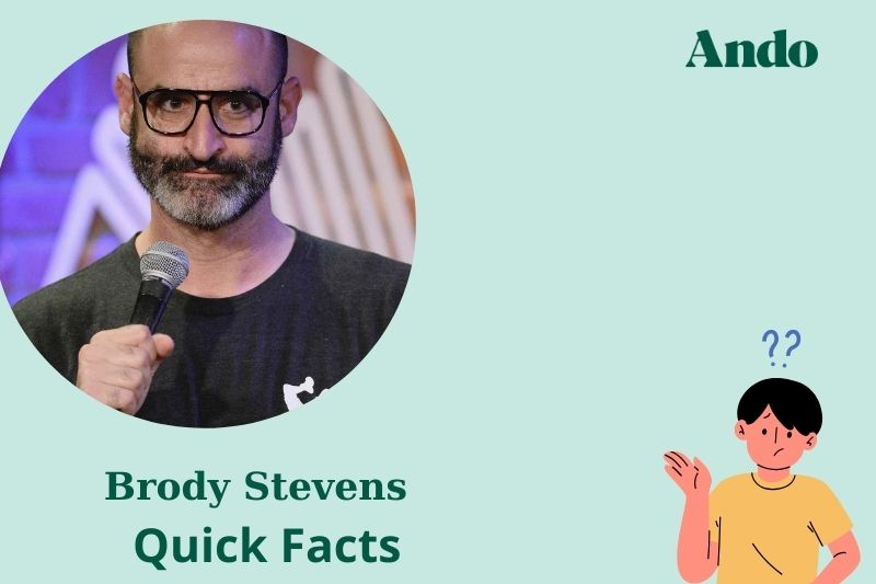 Brody Steven's fast facts