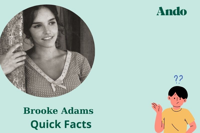 Brooke Adams fast facts