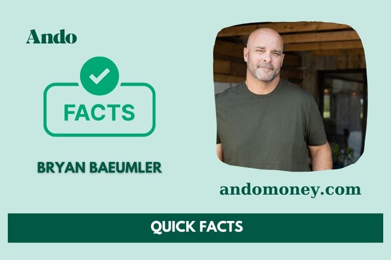 Bryan Baeumler fast facts