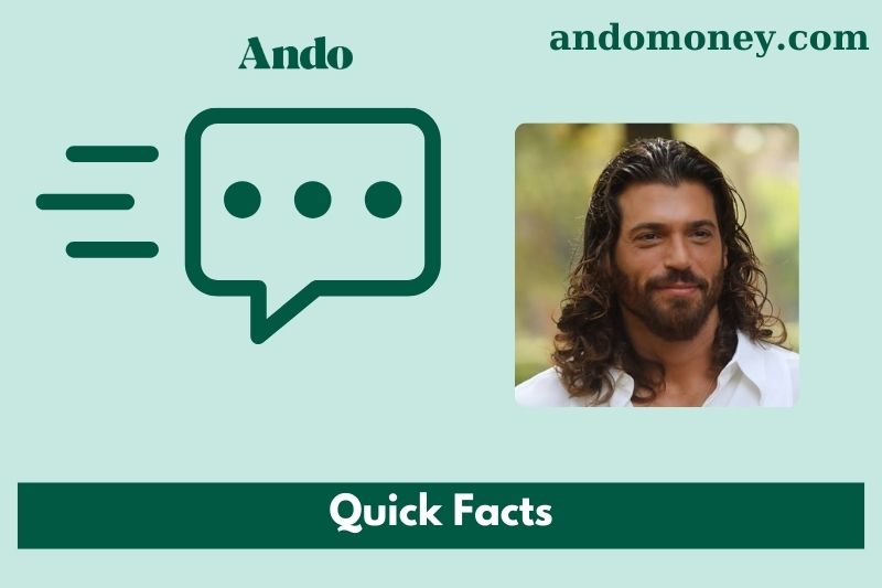 Can Yaman fast facts