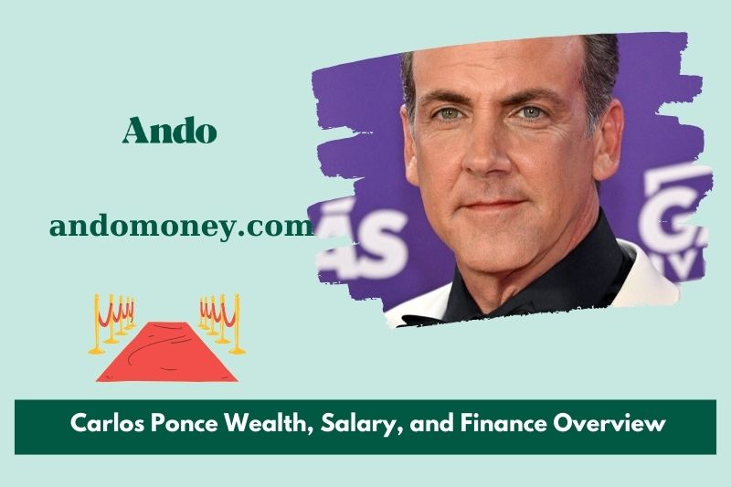 Carlos Ponce Wealth, Salary and Financial Overview