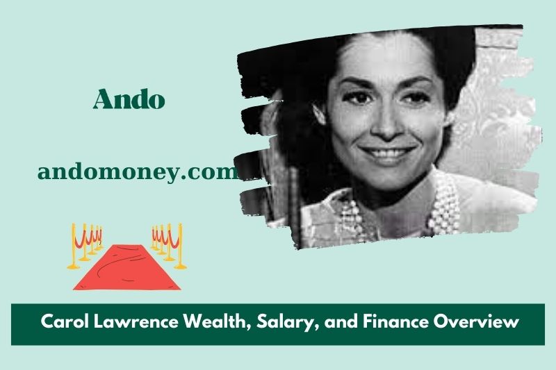 Carol Lawrence assets, salary and financial overview