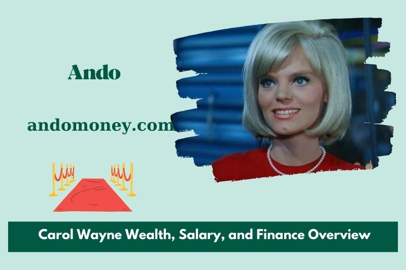 Carol Wayne wealth, salary and financial overview