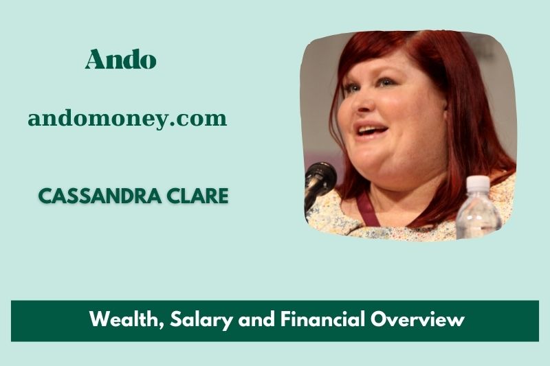 Cassandra Clare fortune, salary and financial overview