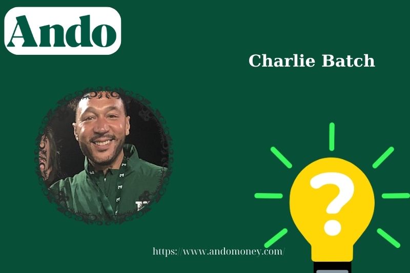 Charlie Batch Fast Facts