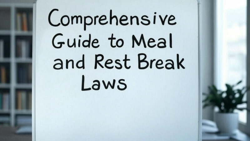 Comprehensive Guide to Meal and Rest Break Laws in California and Other U.S. States