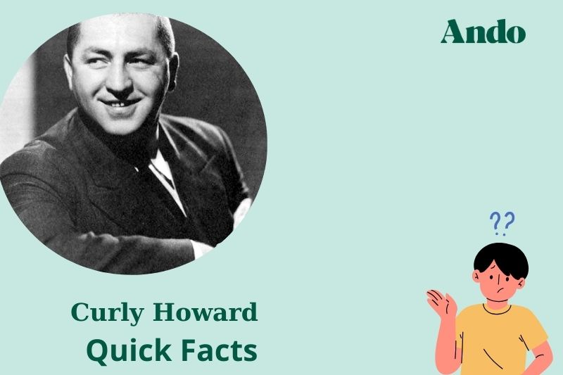 Curly Howard fast facts