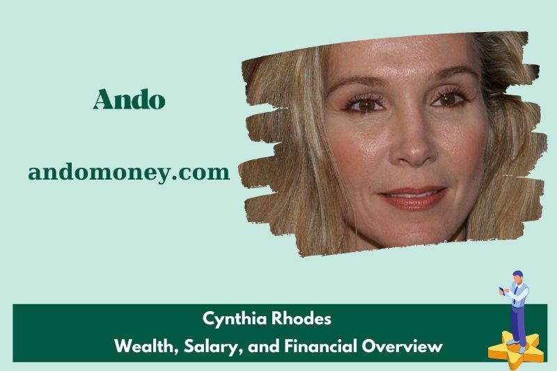 Cynthia rhodes prosperity, salary and financial overview