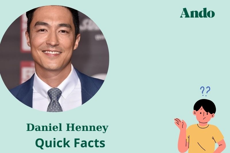 Daniel Henney fast facts