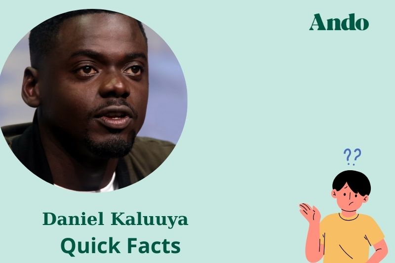 Daniel Kaluuya fast facts