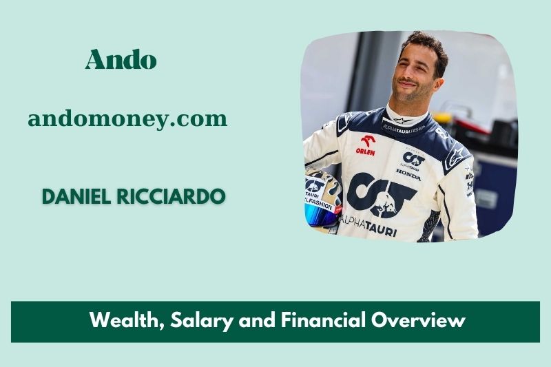 Daniel Ricciardo assets, salary and financial overview