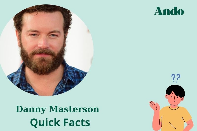 Danny Masterson fast facts