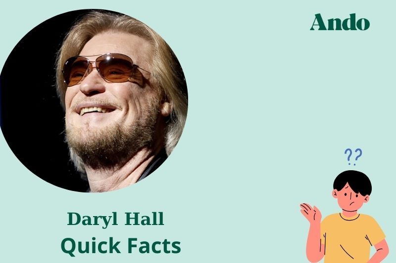 Daryl Hall Fast Facts