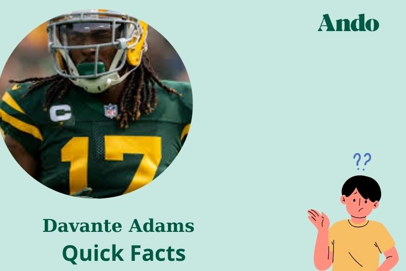 Davante Adam's quick facts