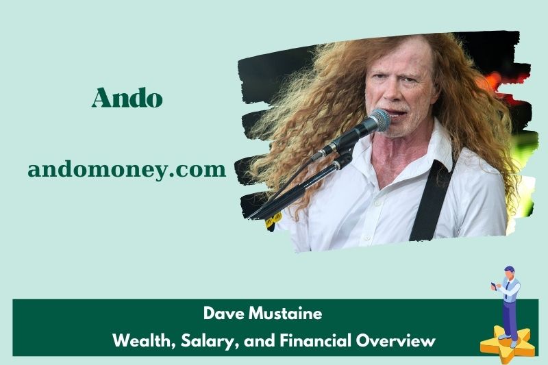 Dave Mustaine wealth, salary and financial overview