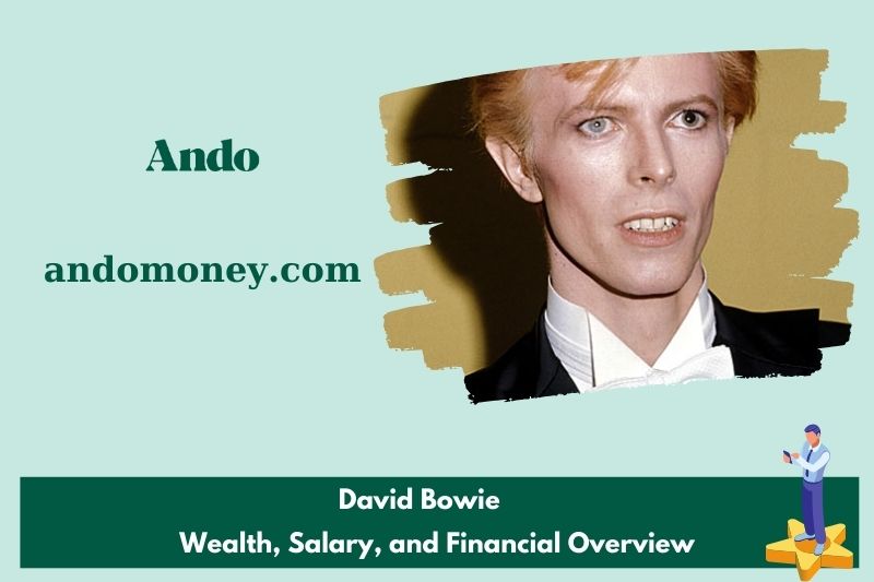 David Bowie prosperity, salary and financial overview